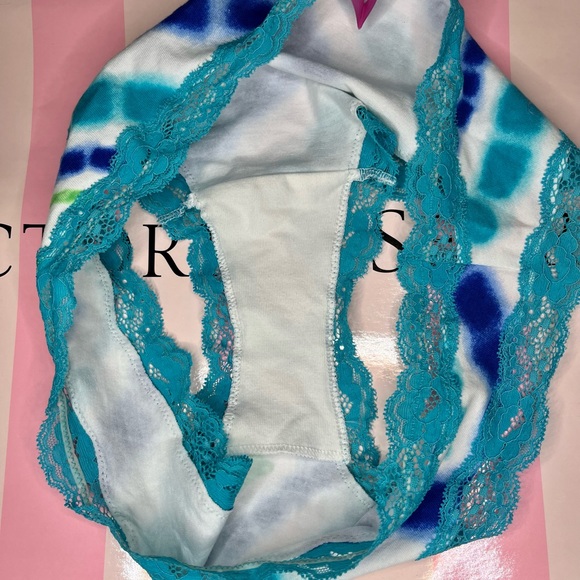 VTG PINK VICTORIA’s S NEW Bikini with LACE PANTIES 2004 COLLECTOR ITEM RARE Dyed - Picture 6 of 7